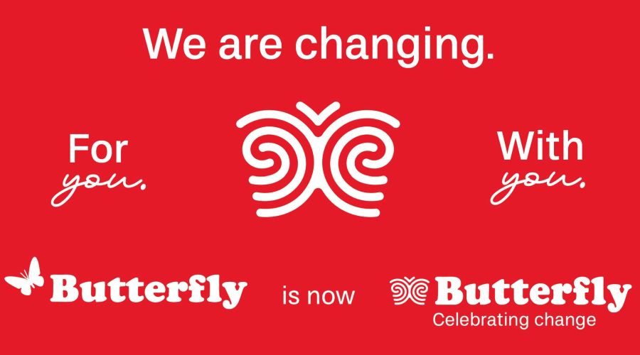 Butterfly unveils a bold new identity that celebrates change and champions the Original You